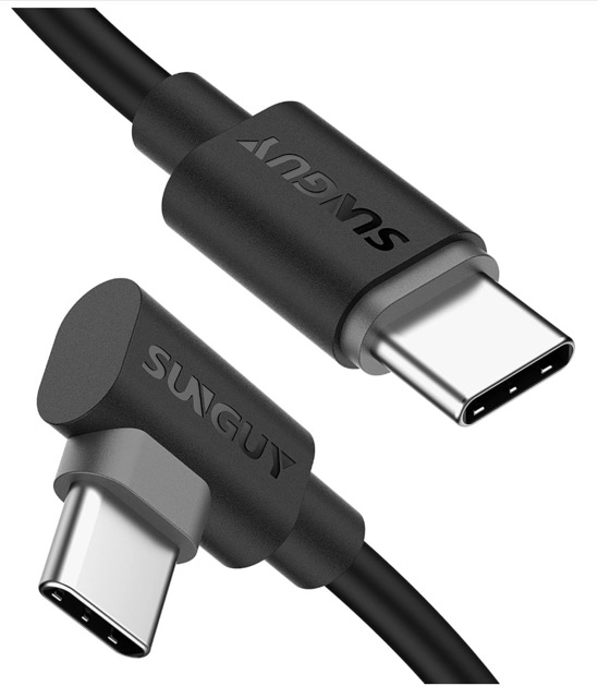 USB-C 90 degree cable